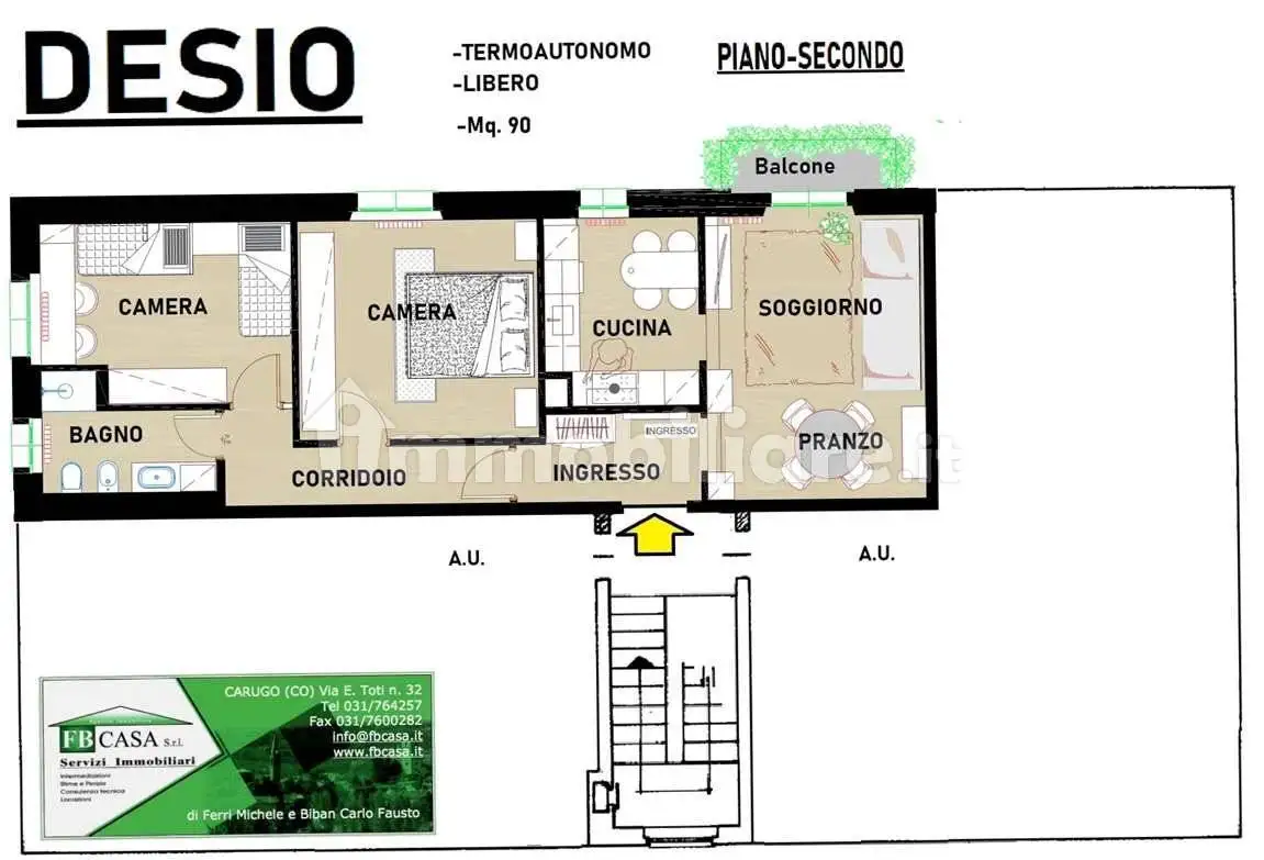 Appartamento in vendita a Desio