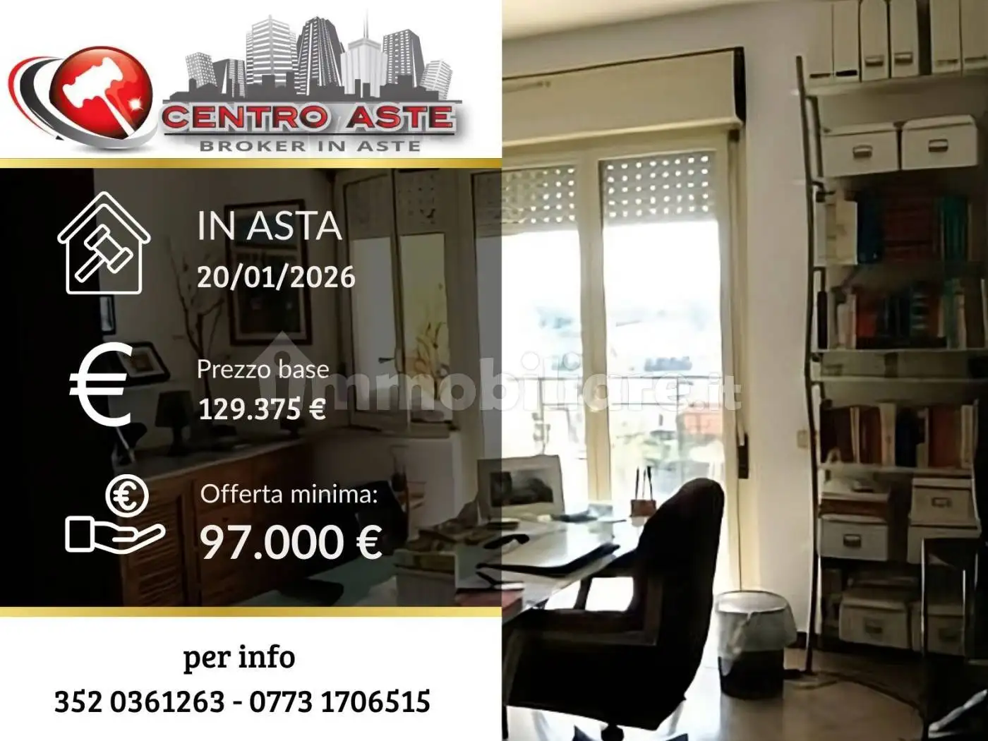 Appartamento in asta a Latina