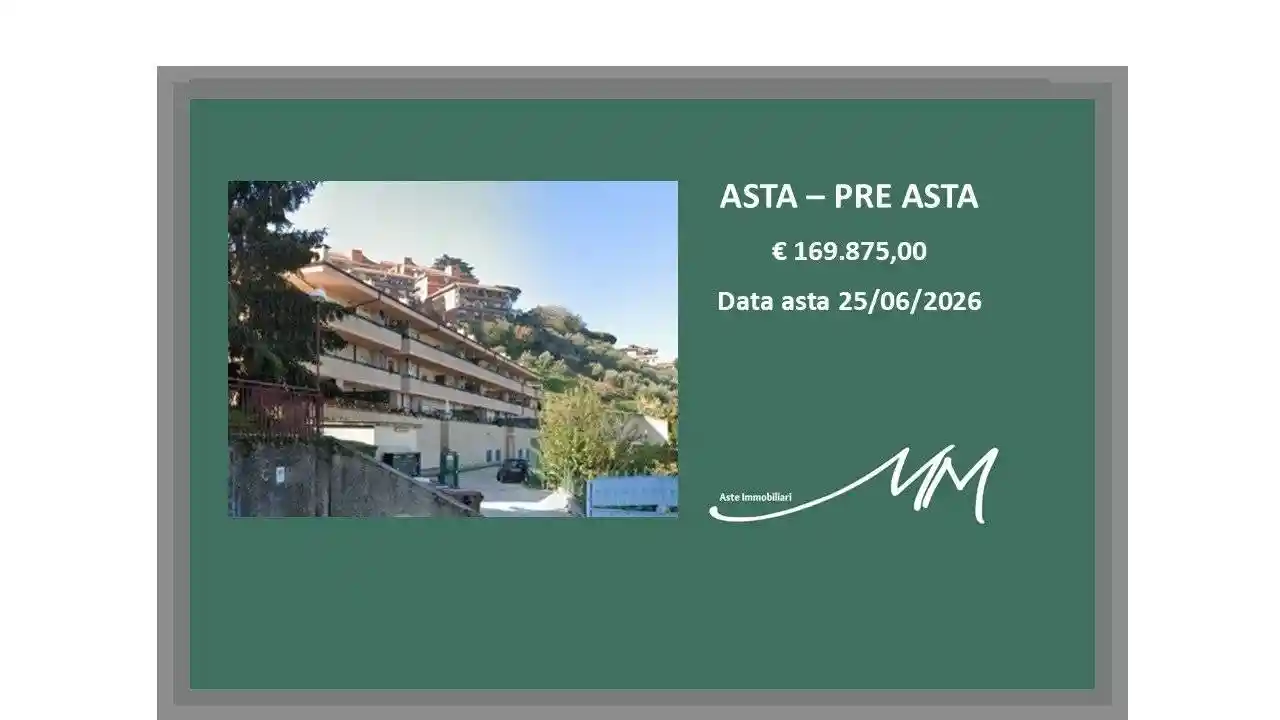 Appartamento in asta a Monte Porzio Catone
