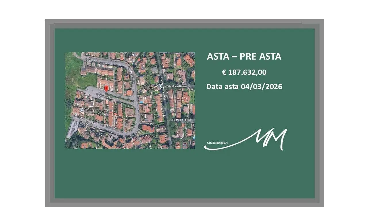 Villetta a schiera in asta a Guidonia Montecelio