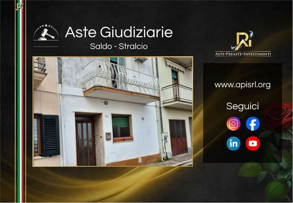 Casa indipendente in asta a Monteodorisio