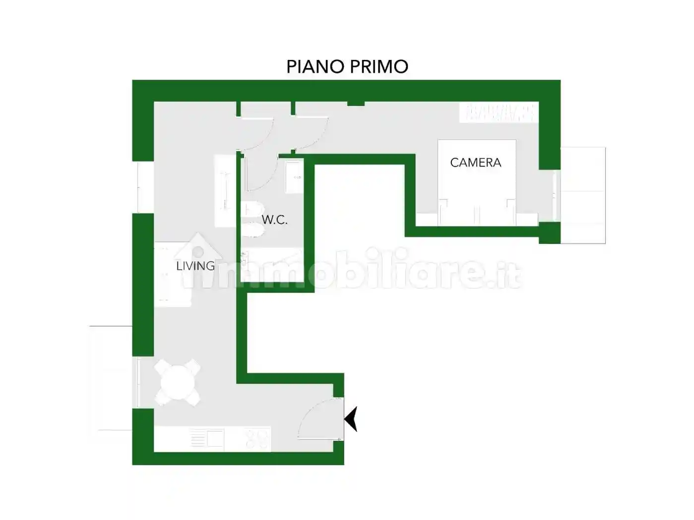 Bilocale via Nicostrato Castellini 9, Farini, Milano - foto 5