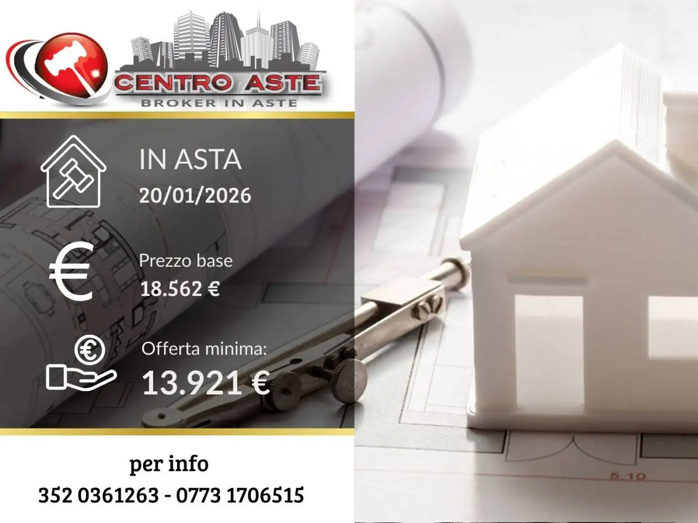 Appartamento in asta a Cori