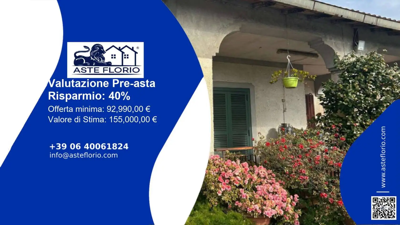 Villa in asta a Velletri