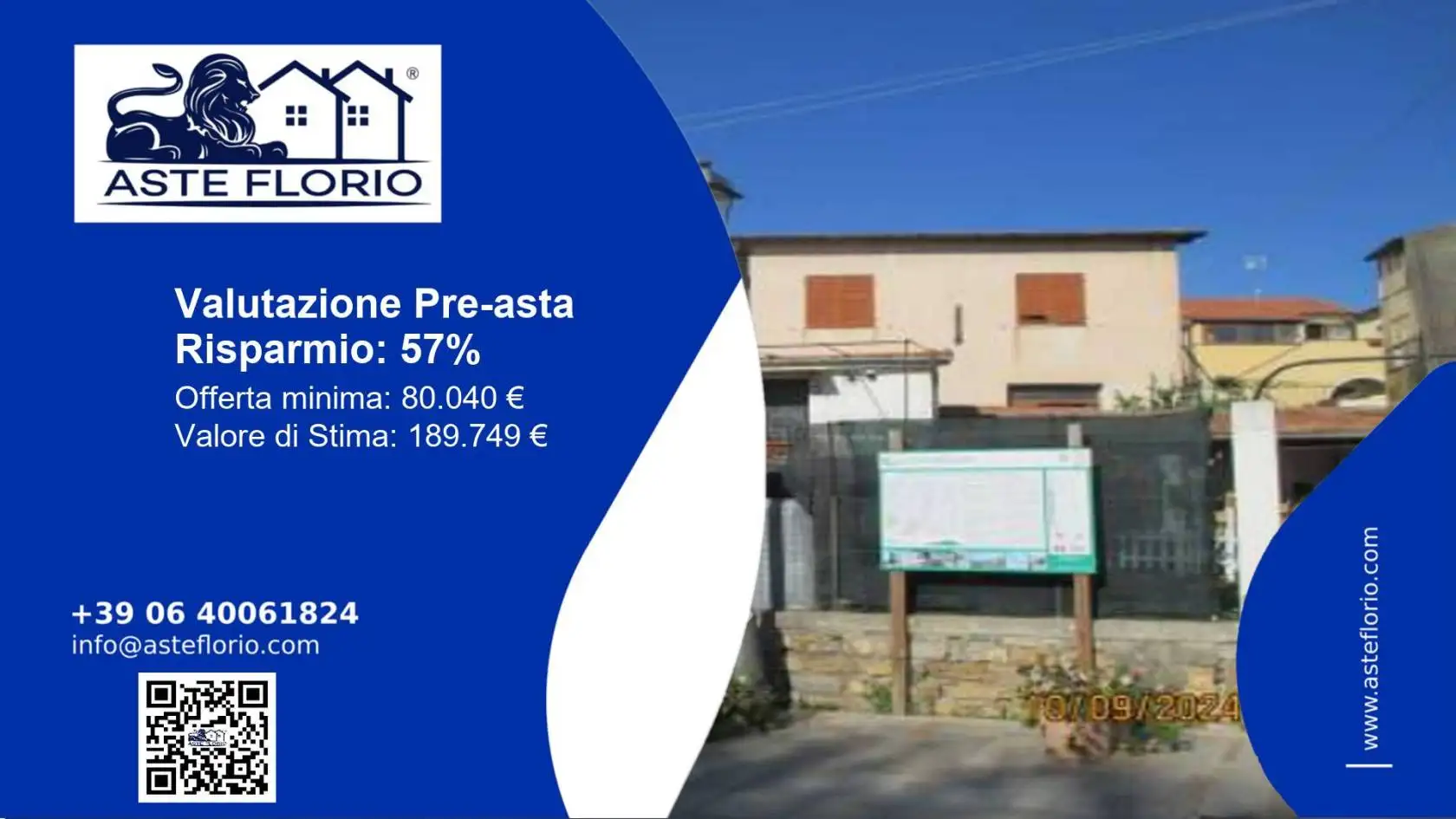 Appartamento in asta a Pompeiana