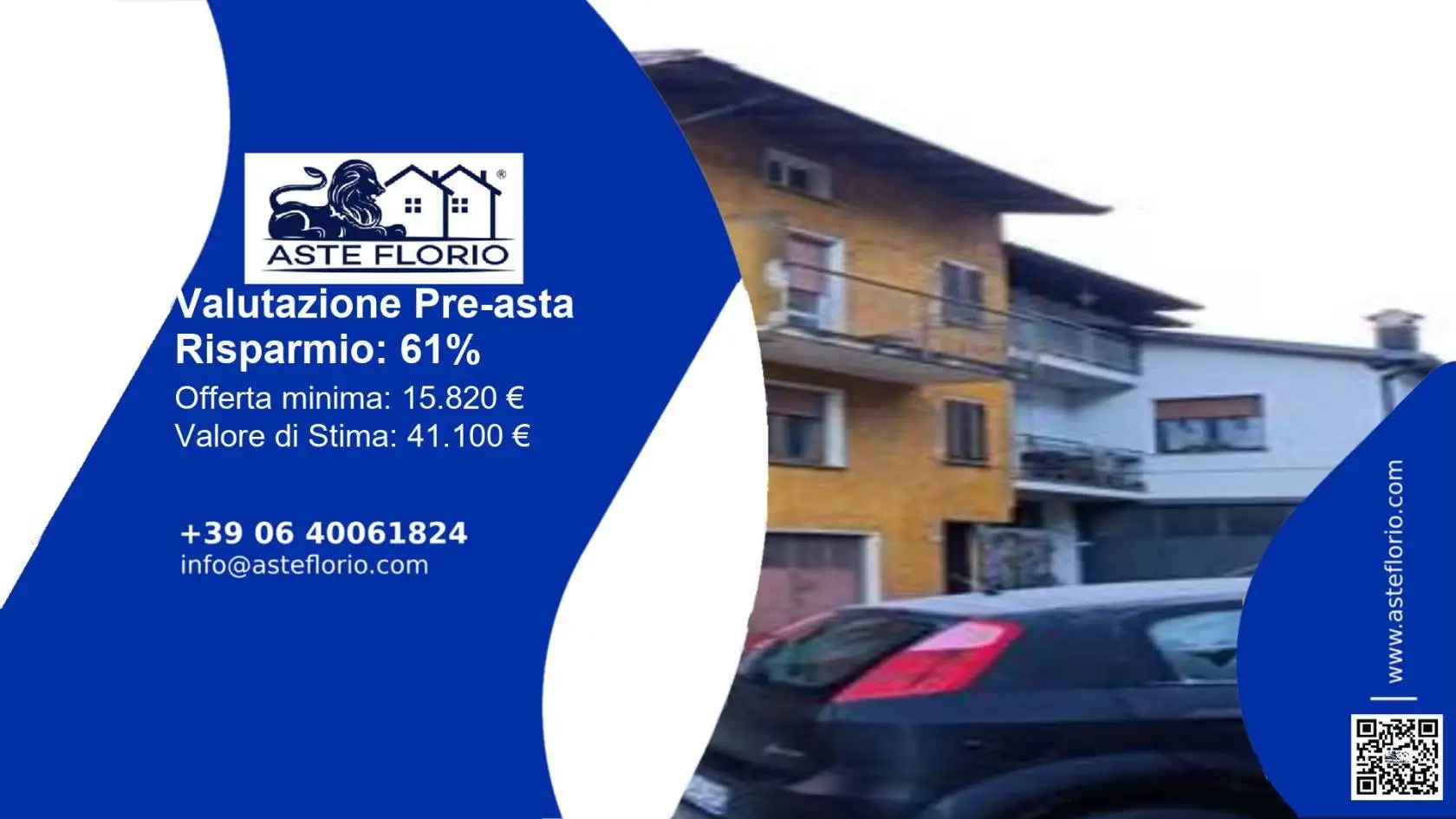 Appartamento in asta a Rogolo