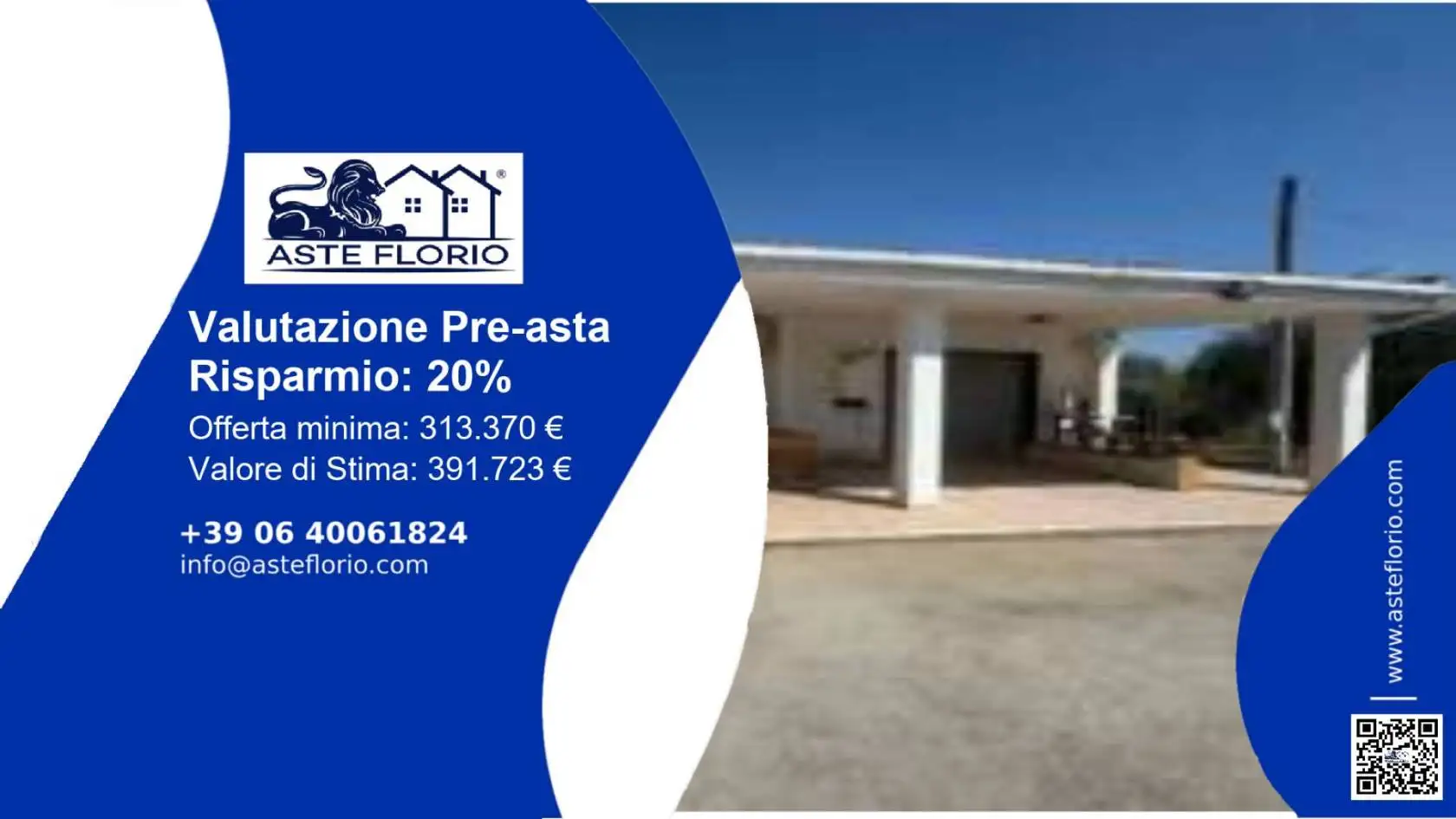 Villa in asta a Foggia