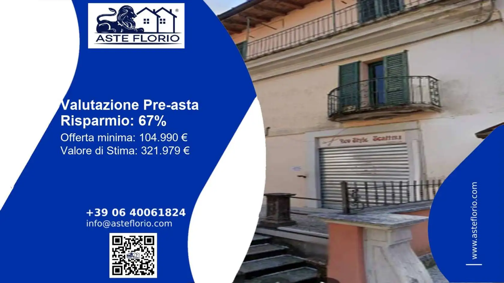Appartamento in asta a Cugliate-Fabiasco