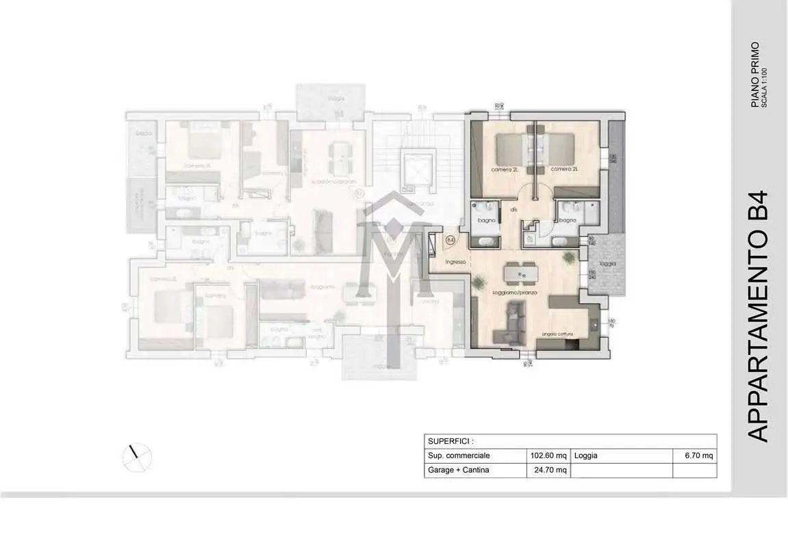 Quadrilocale nuovo, primo piano, Centro, Albinea - foto 3