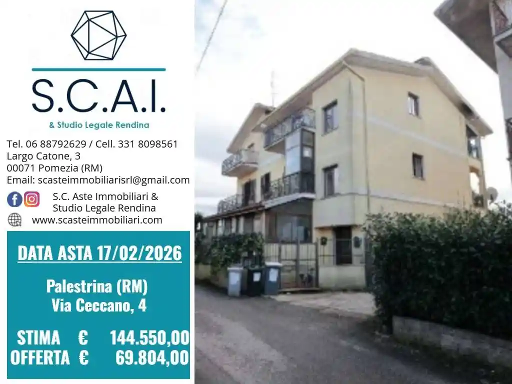 Appartamento in vendita a Palestrina