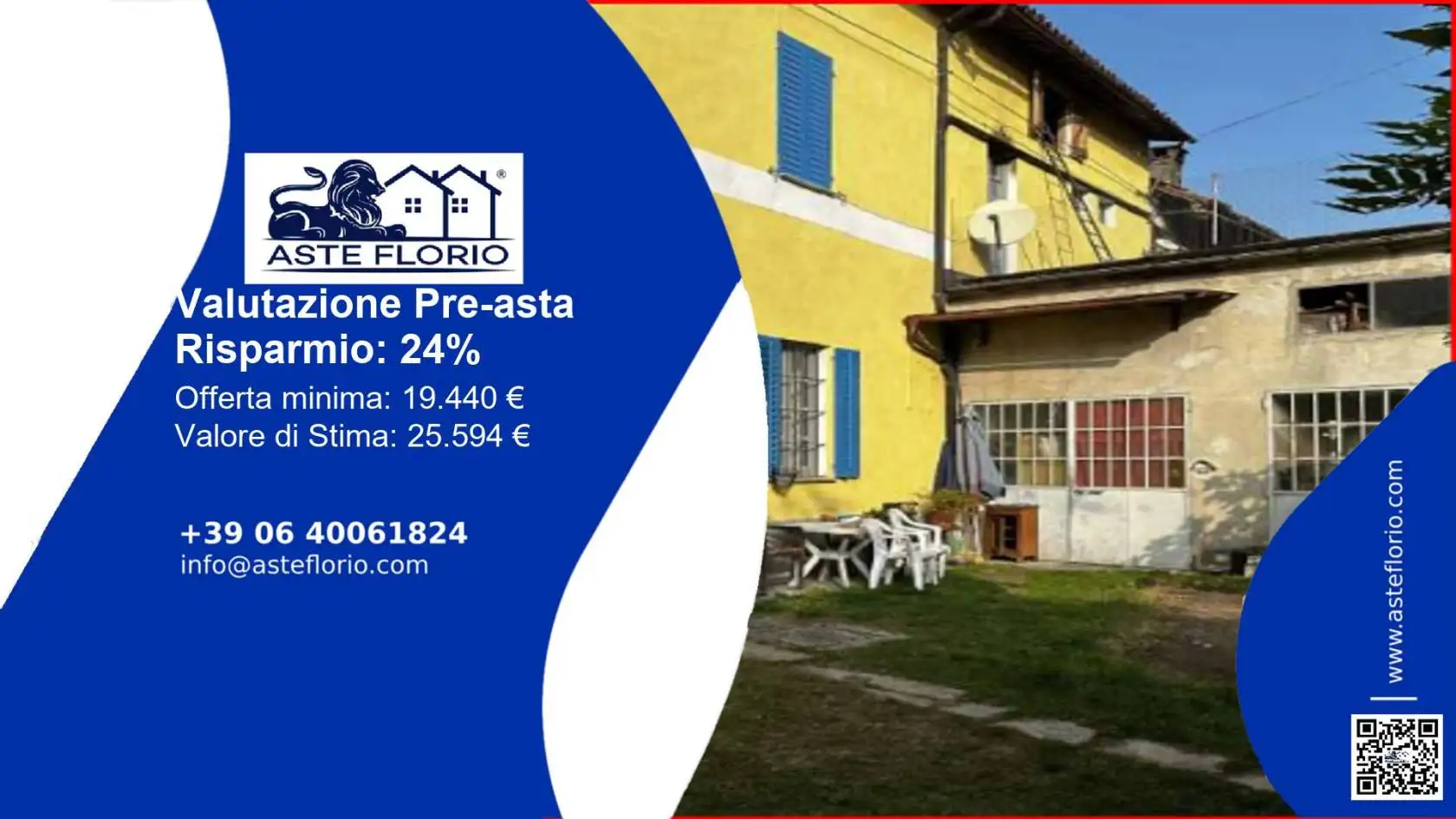 Appartamento in asta a Clavesana