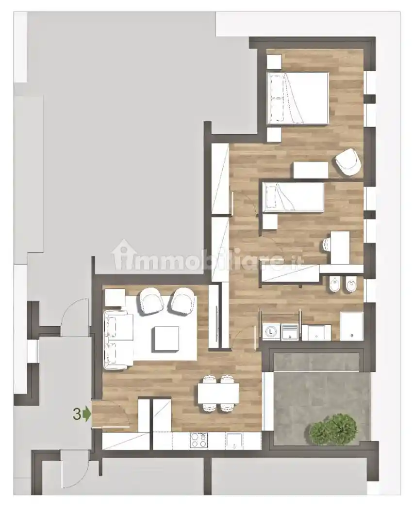 Appartamento - foto 3