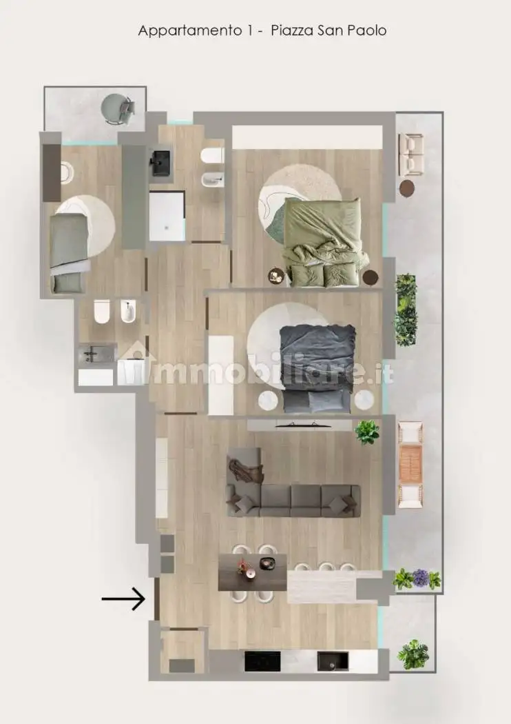 Appartamento in vendita a Cremona