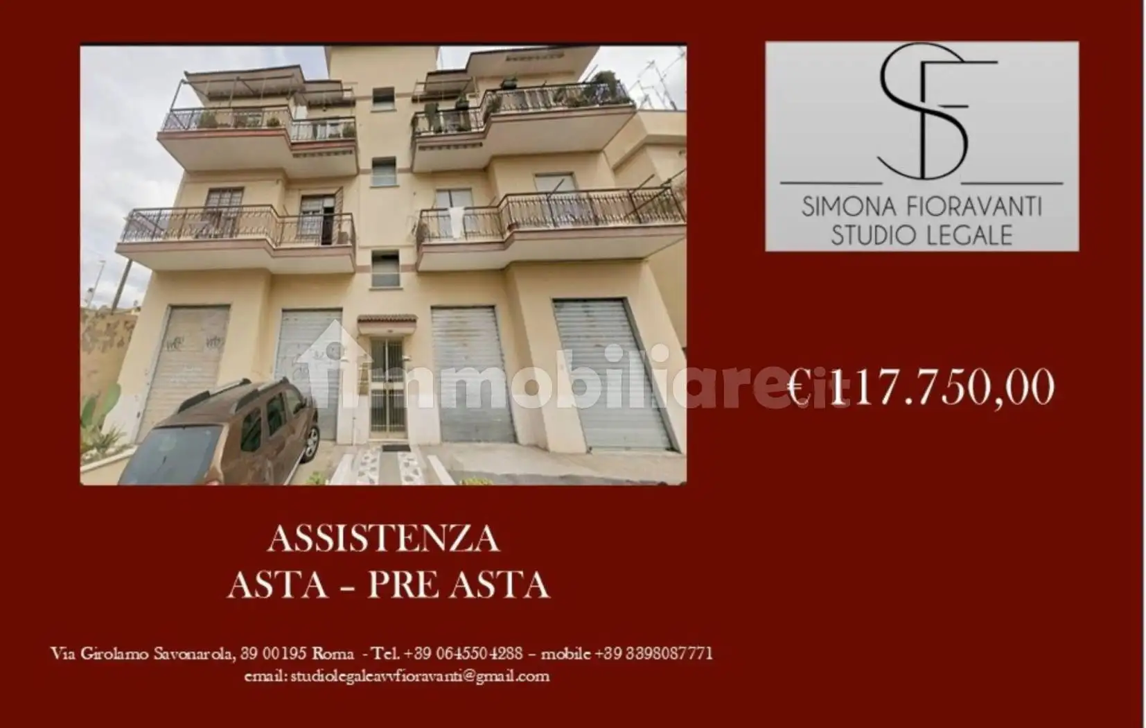 Appartamento in asta a Roma