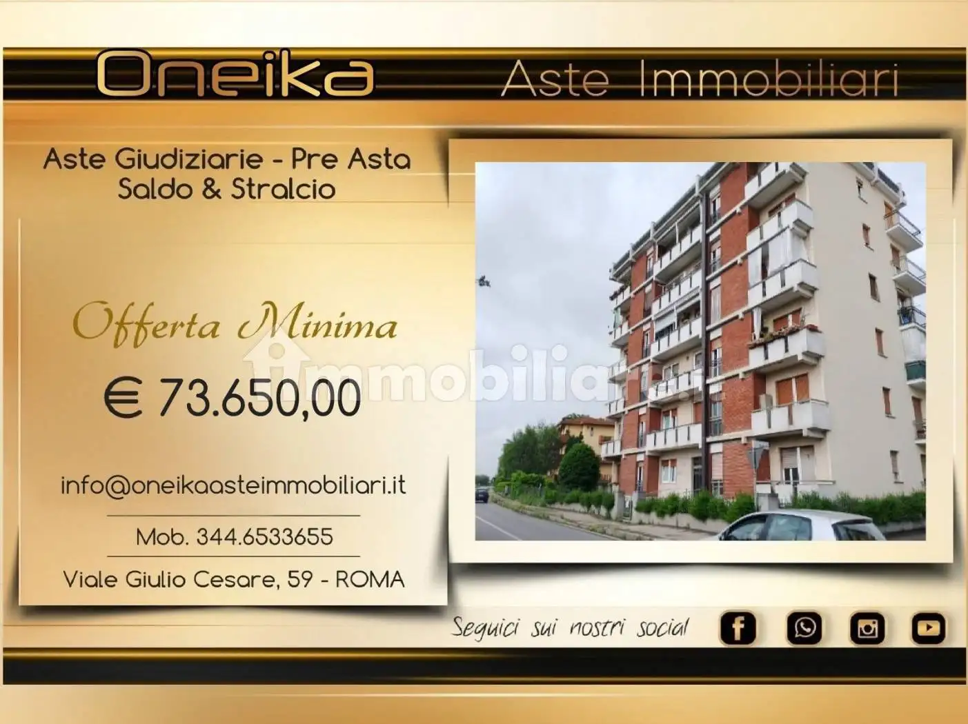 Appartamento in asta a Chieri