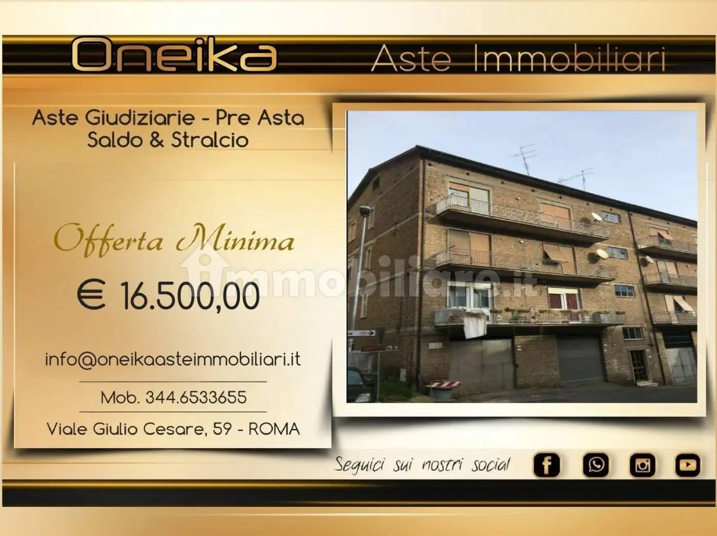 Appartamento in asta a Carbognano