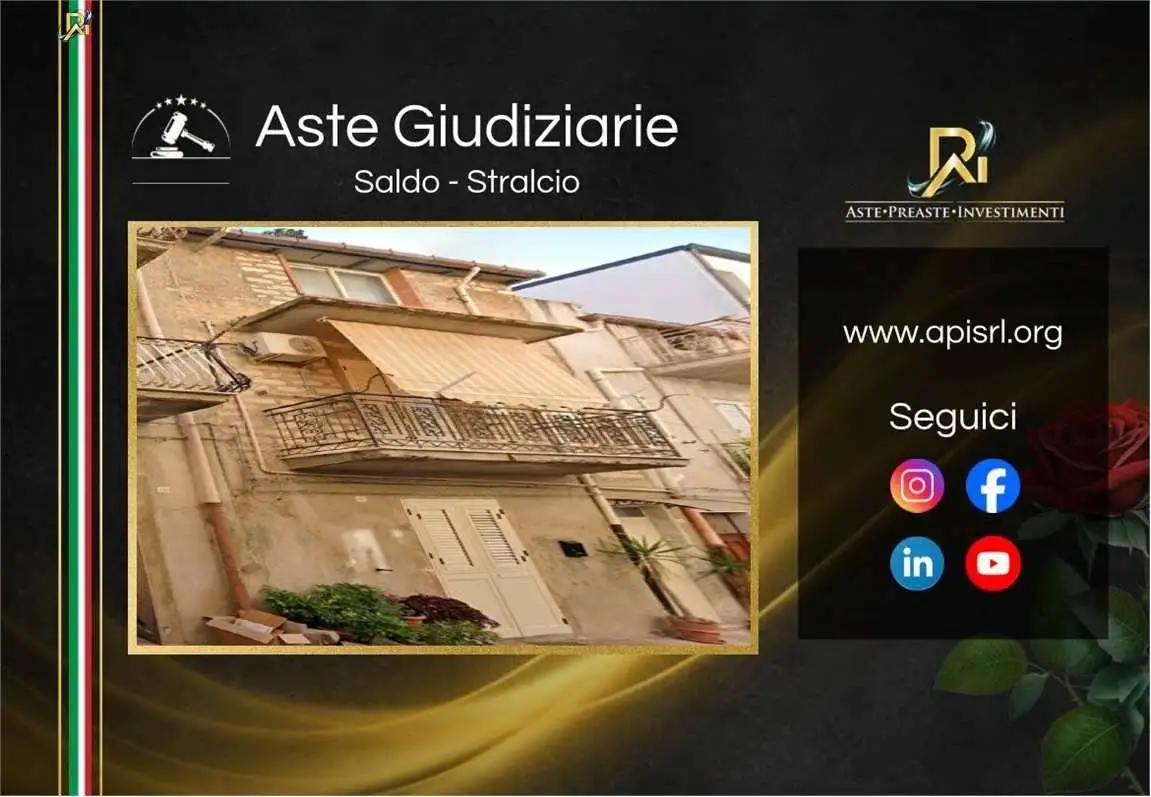 Casa indipendente in asta a Palma di Montechiaro