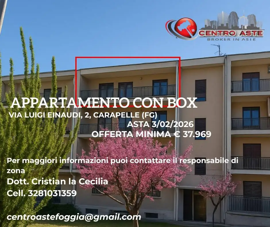 Appartamento in asta a Carapelle