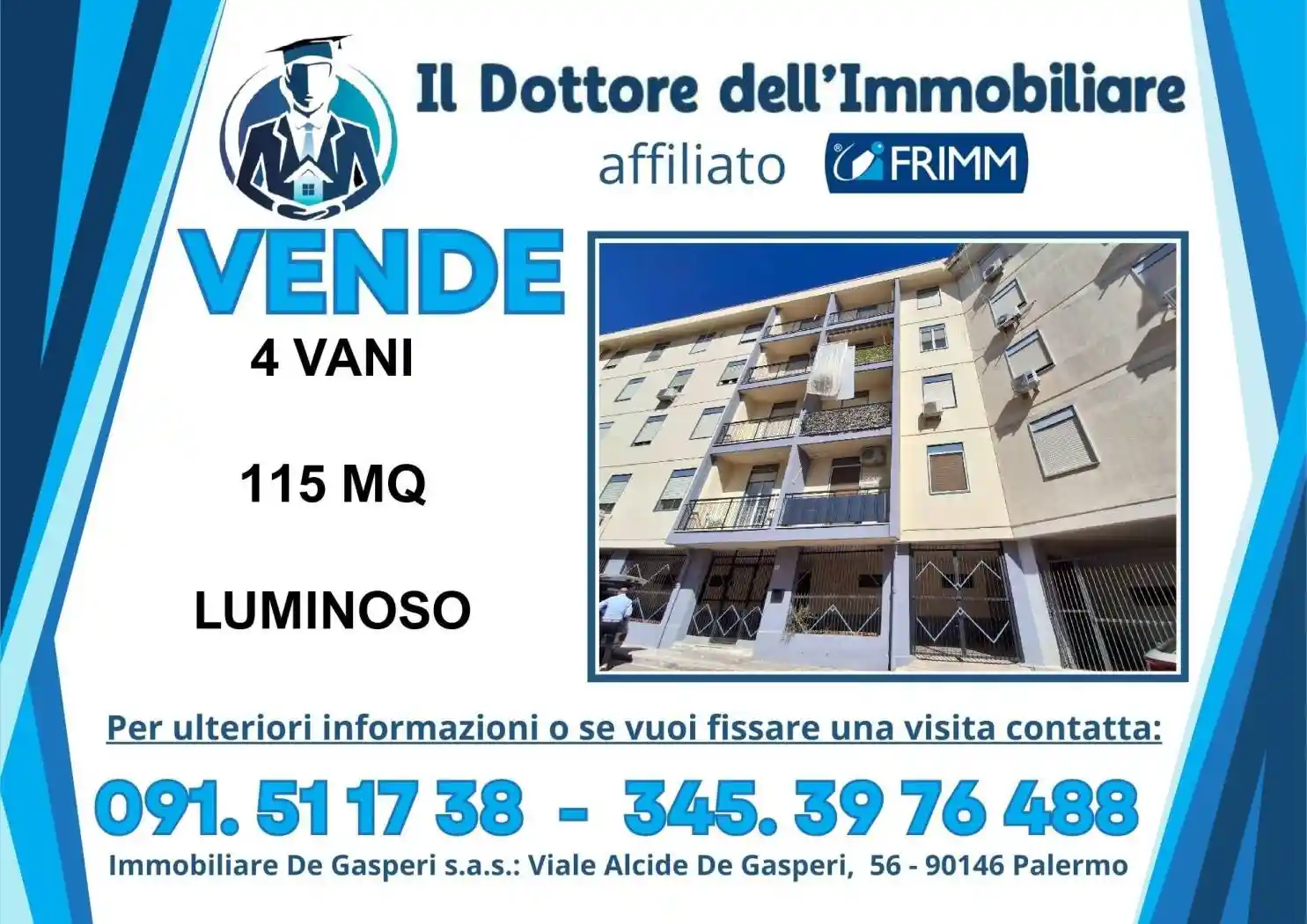 Appartamento in vendita a Palermo