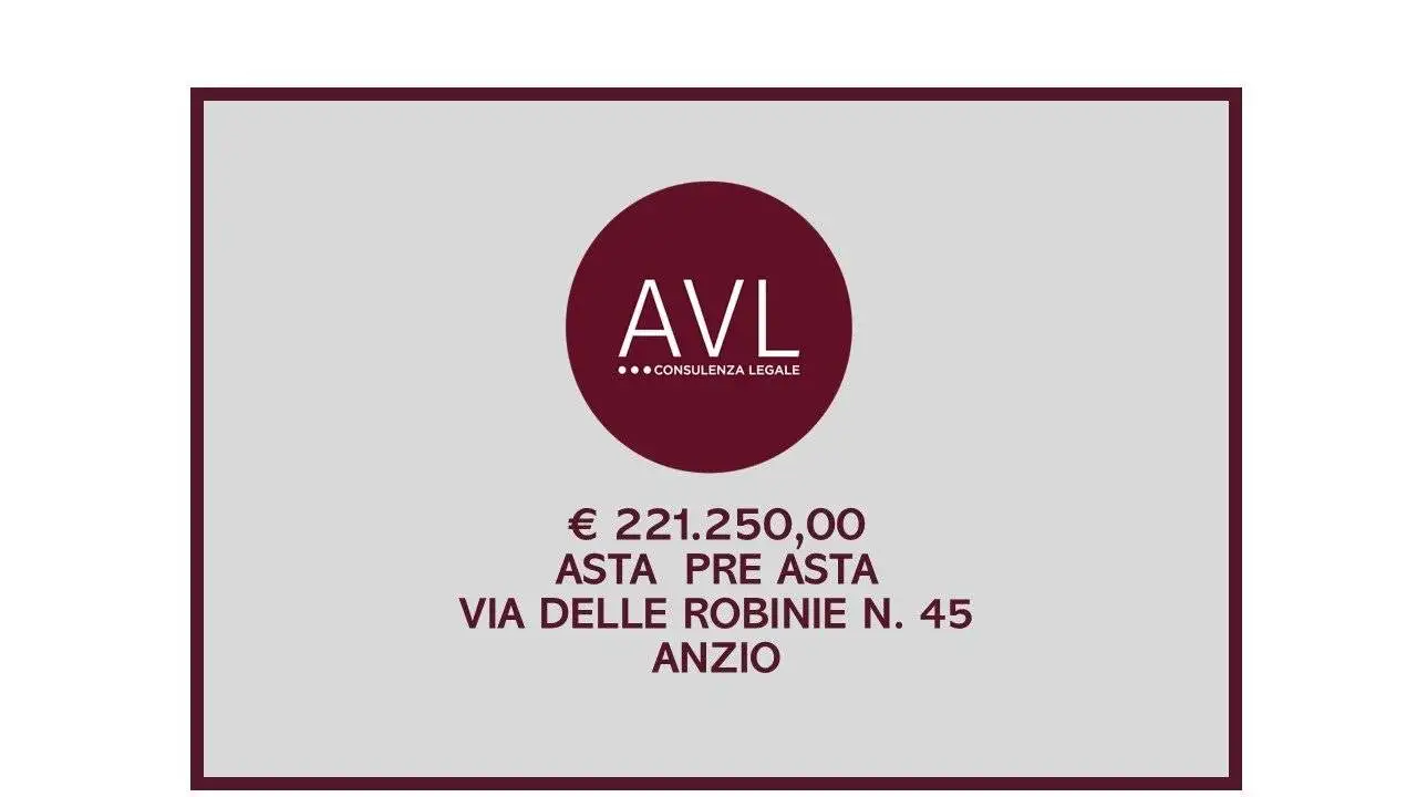 Villa in asta a Anzio