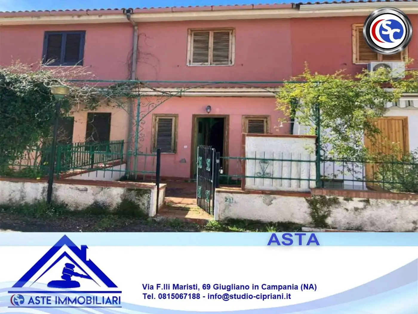 Villetta a schiera in asta a Scalea