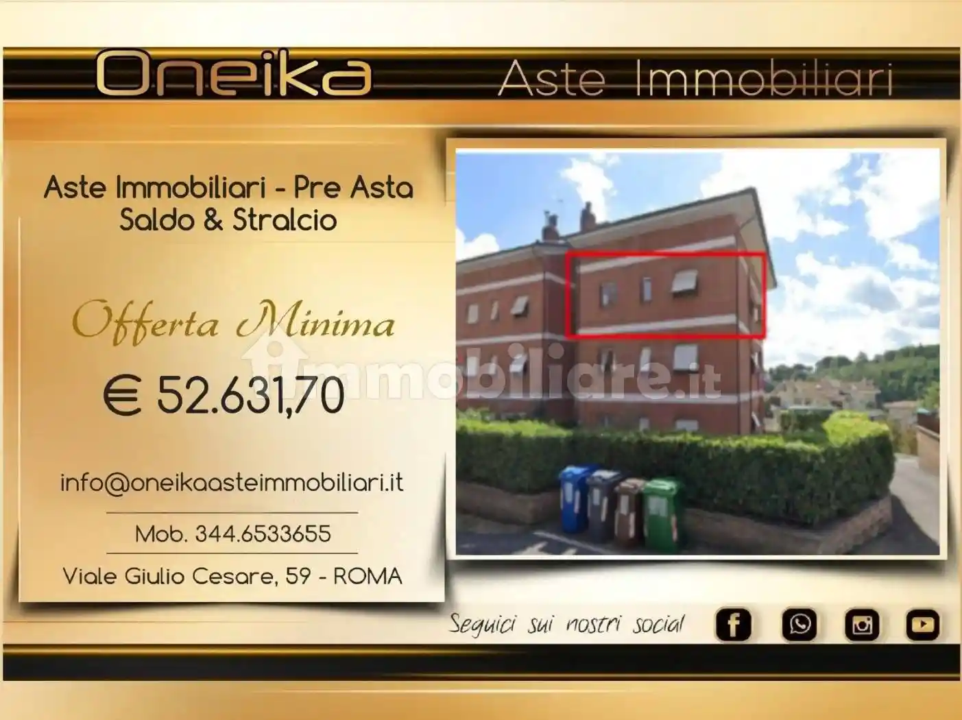 Appartamento in asta a Capranica