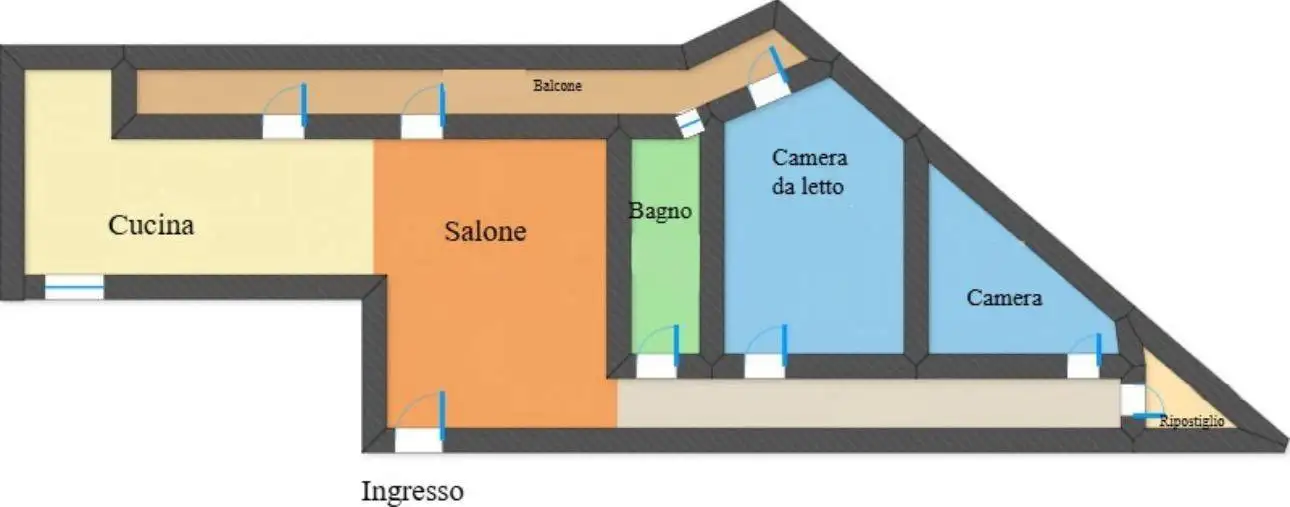 Trilocale corso Umberto I 361, Centro, Casalnuovo di Napoli - foto 5