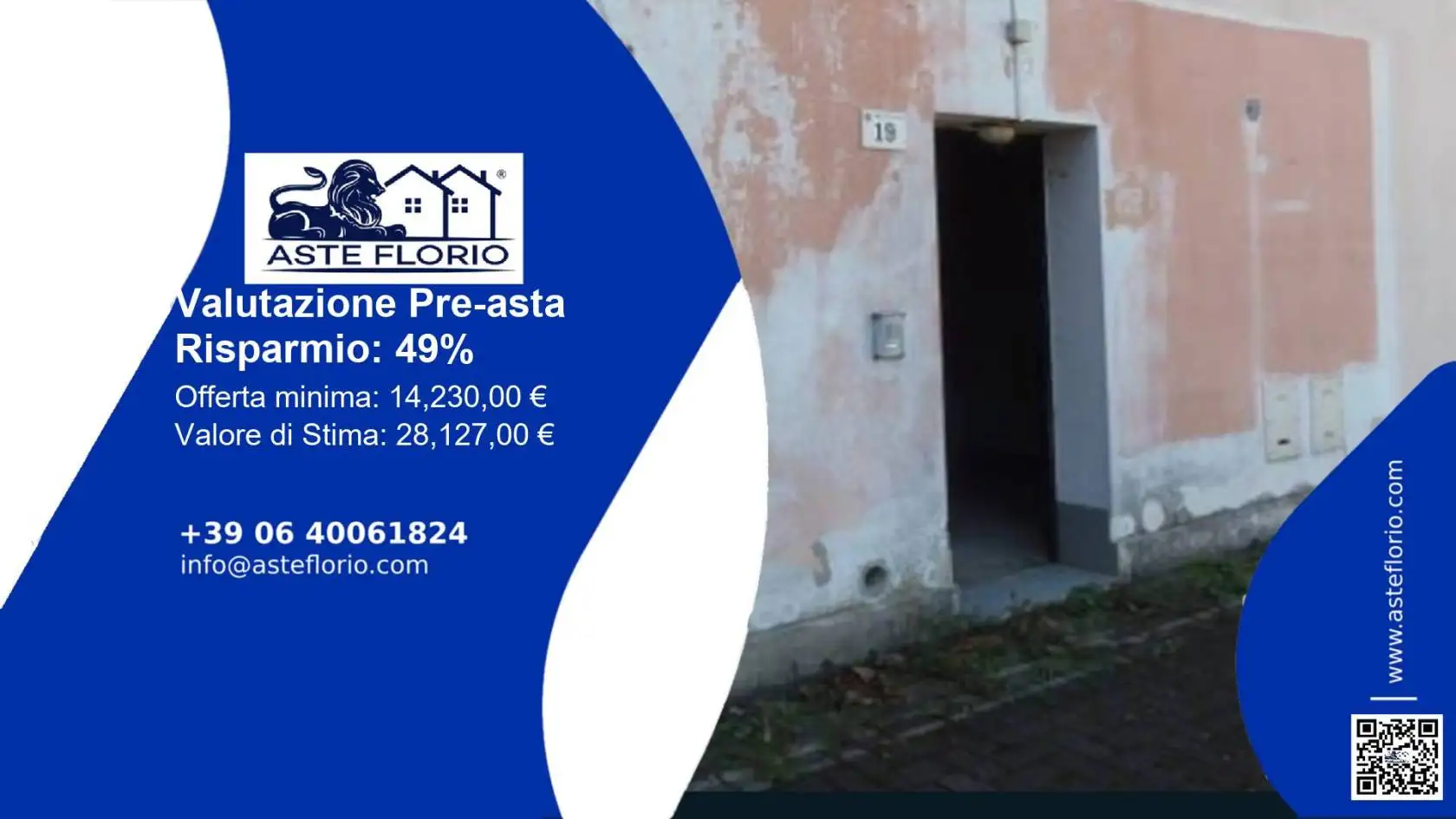 Appartamento in asta a Dovadola