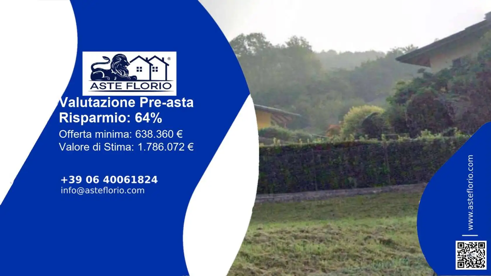 Villa in asta a Pradalunga