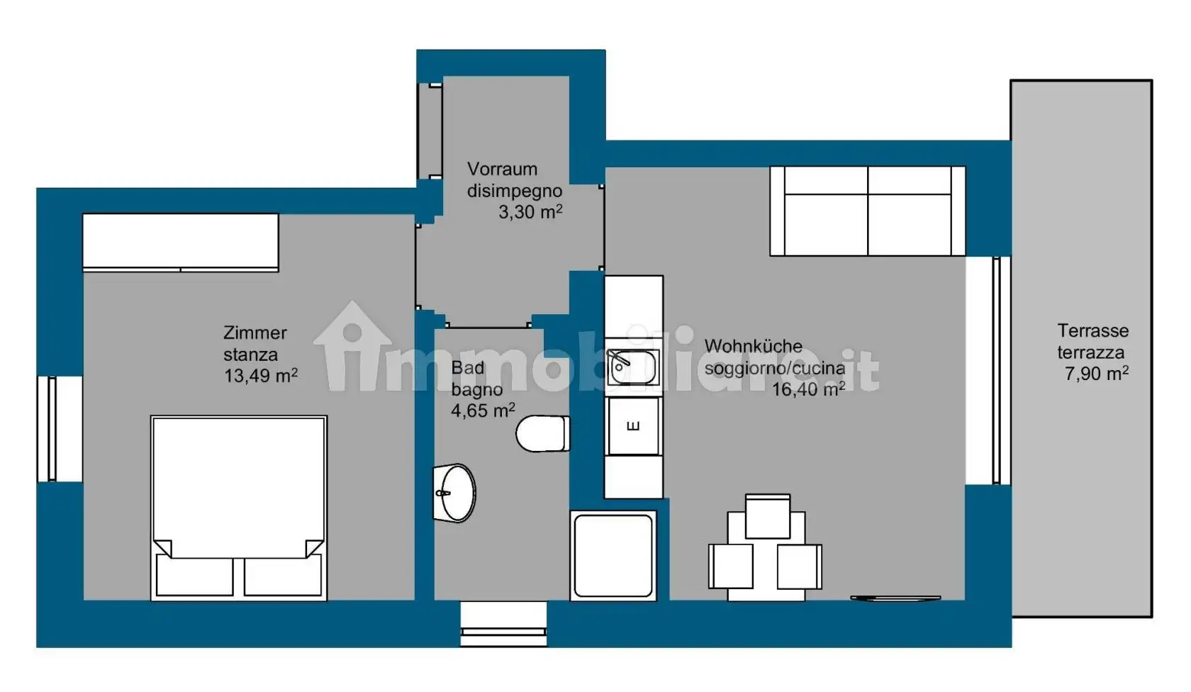 Appartamento in vendita a Bressanone
