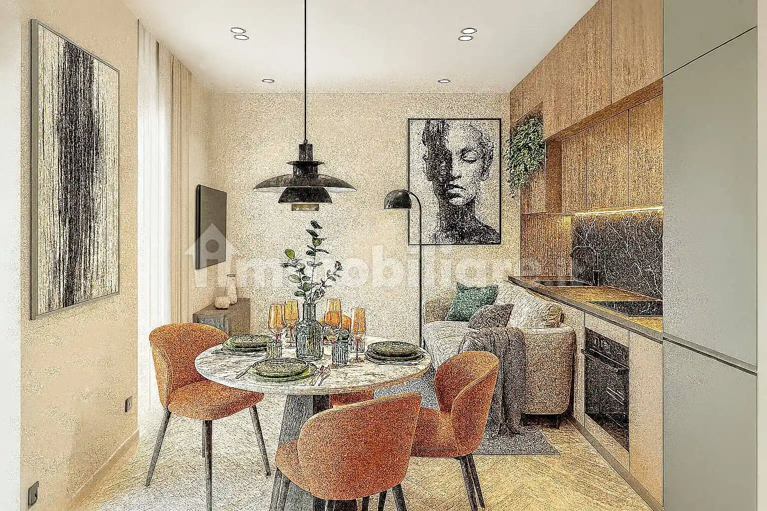 Monolocale via Carlo Farini 68, Farini, Milano - foto 3