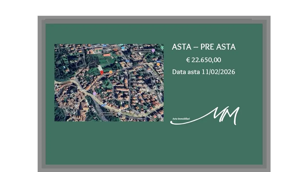 Appartamento in asta a Cave