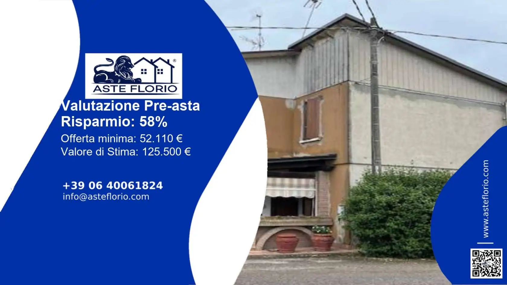 Appartamento in asta a Poggio Rusco