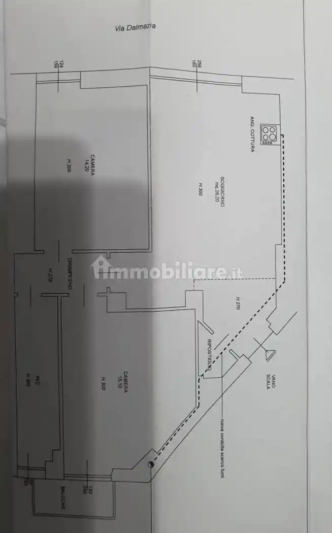 Quadrilocale via Dalmazia, Ospedale, La Spezia - foto 5