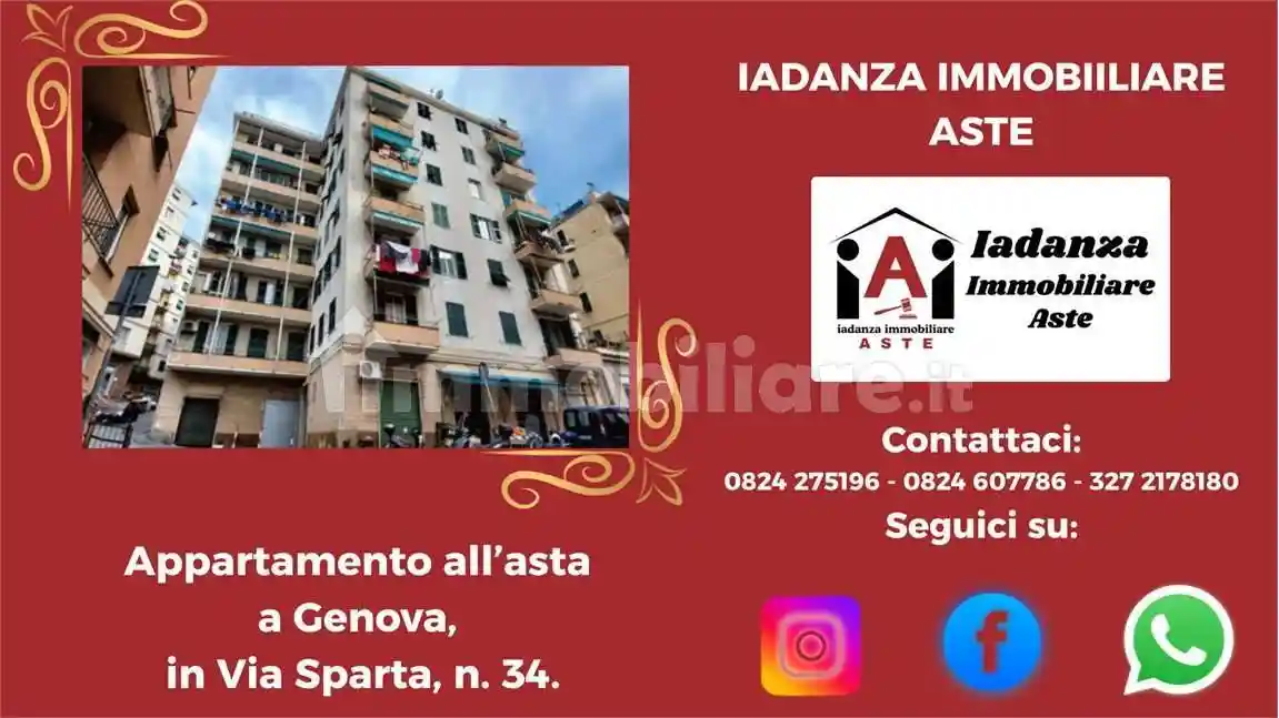 Appartamento in vendita a Genova