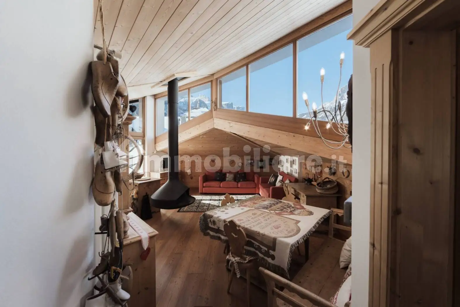 Attico - Mansarda in vendita a Corvara in Badia