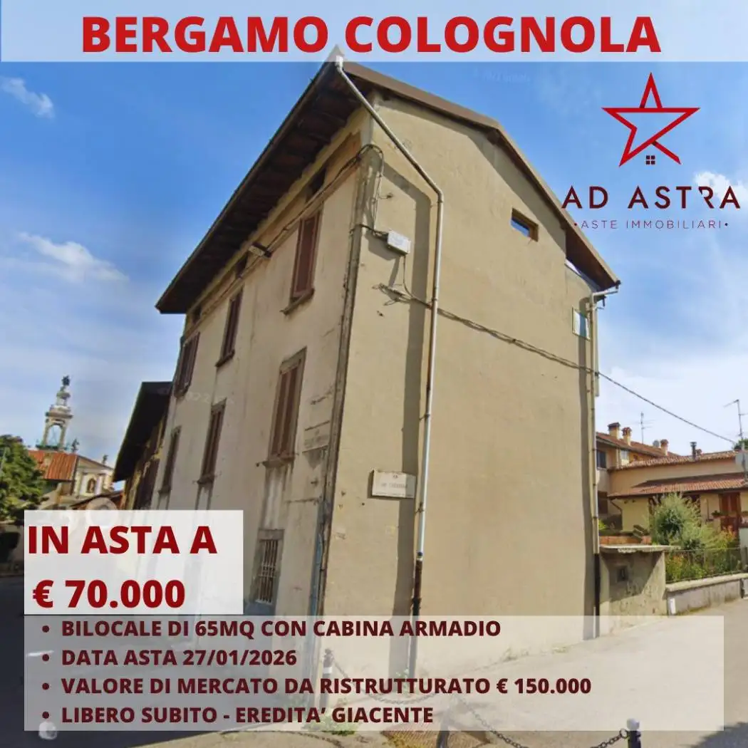 Appartamento in asta a Bergamo