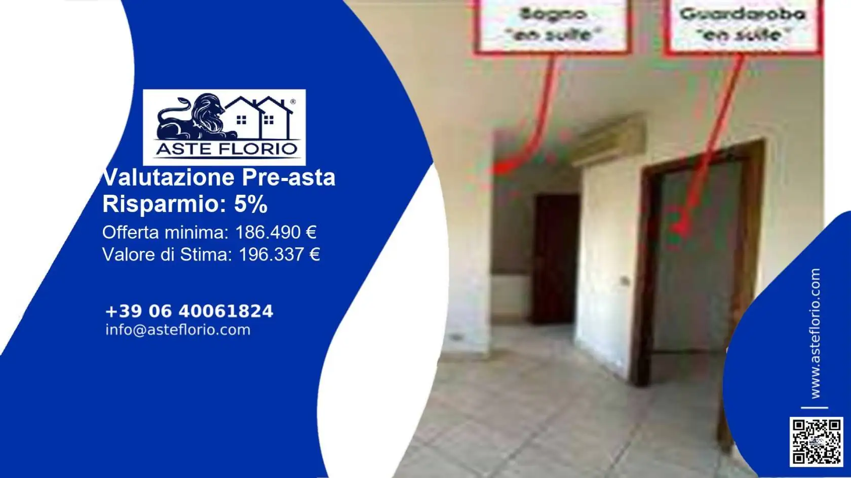 Villa in asta a Tromello