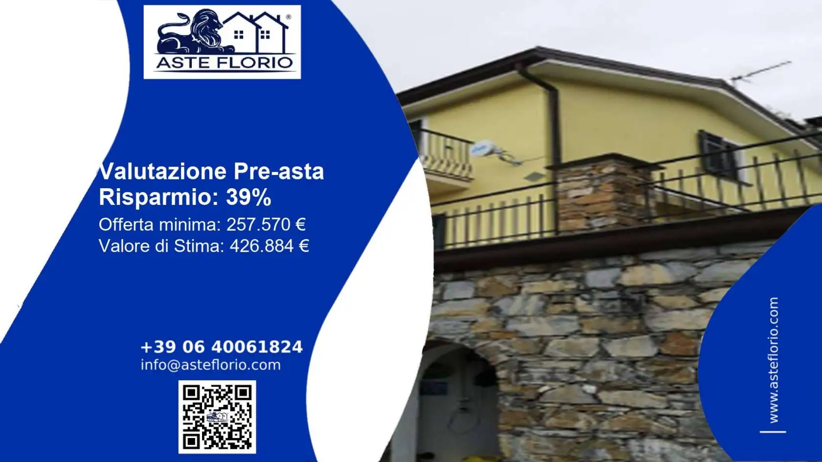 Appartamento in asta a Rapallo