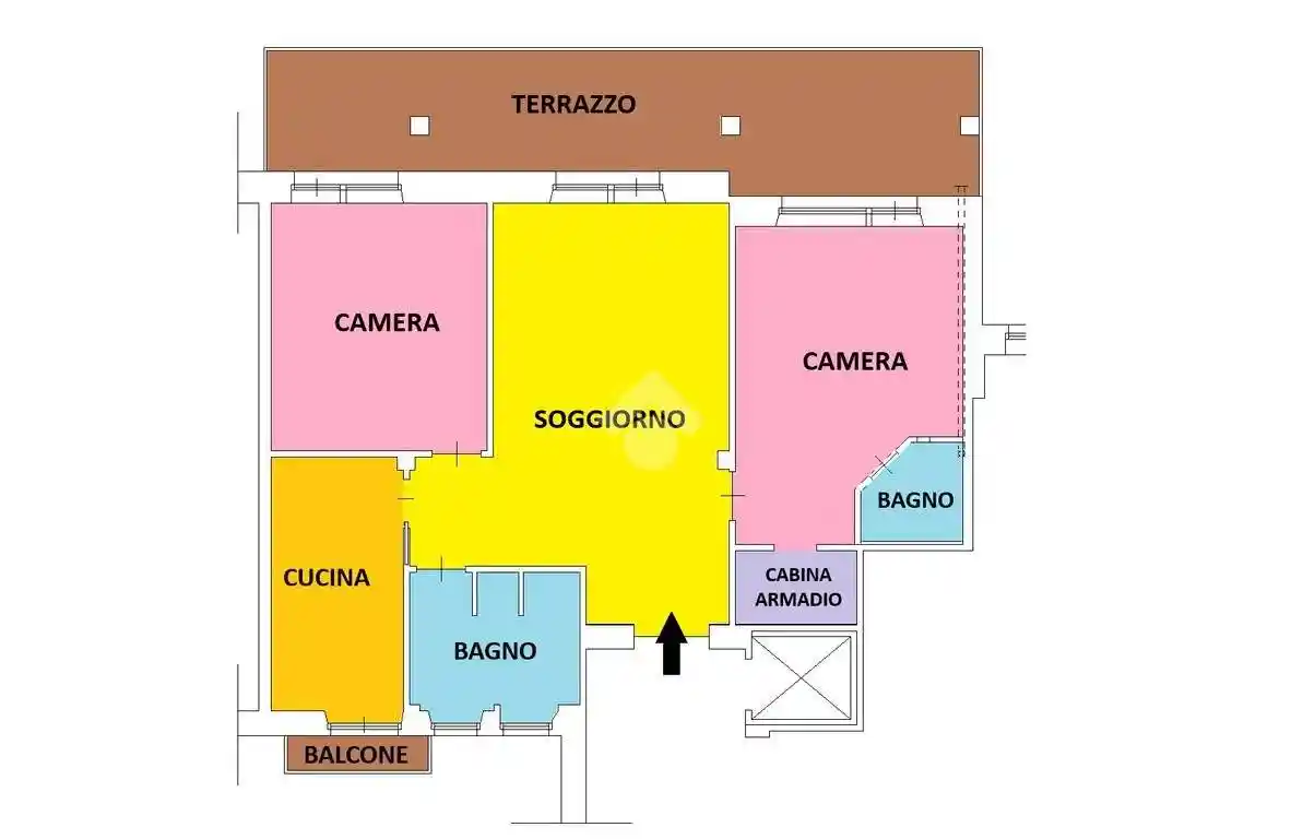 Attico via luigi ungarelli 15, Bologna, Roma - foto 2