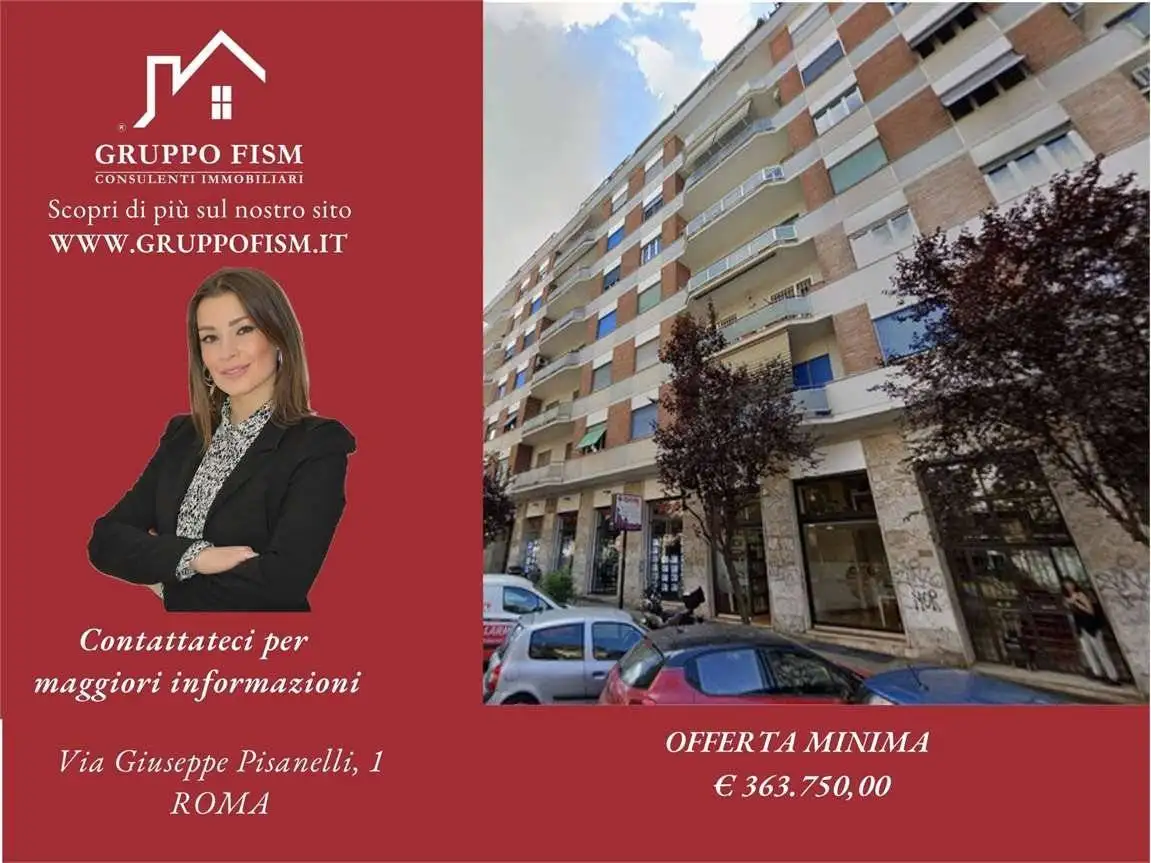 Appartamento in asta a Roma