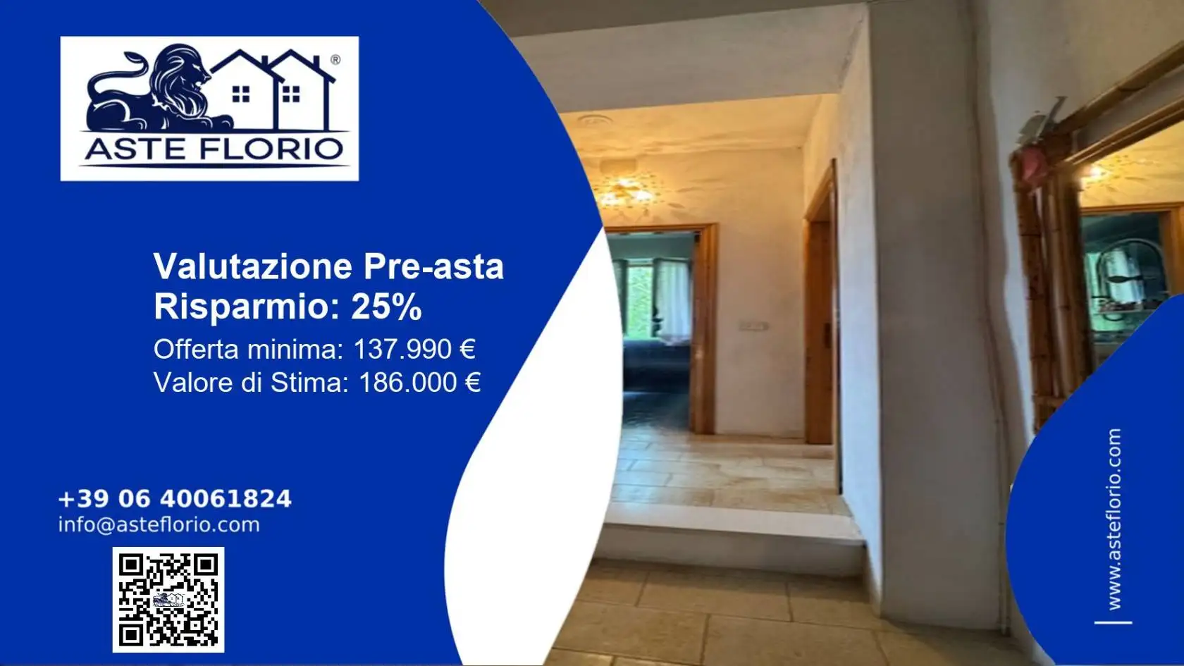 Appartamento in asta a Tizzano Val Parma