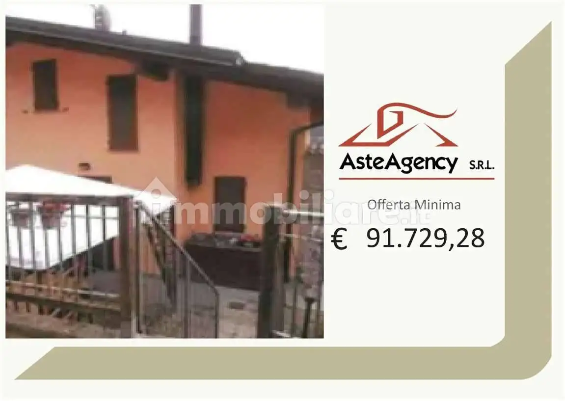 Villetta a schiera in asta a Ranzanico