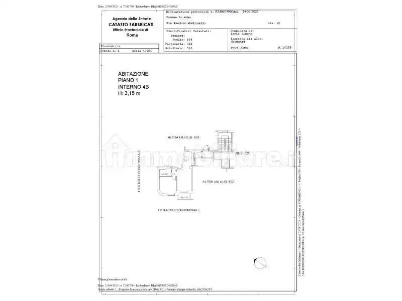 Bilocale via Teodoro Monticelli, Euclide, Roma - foto 3