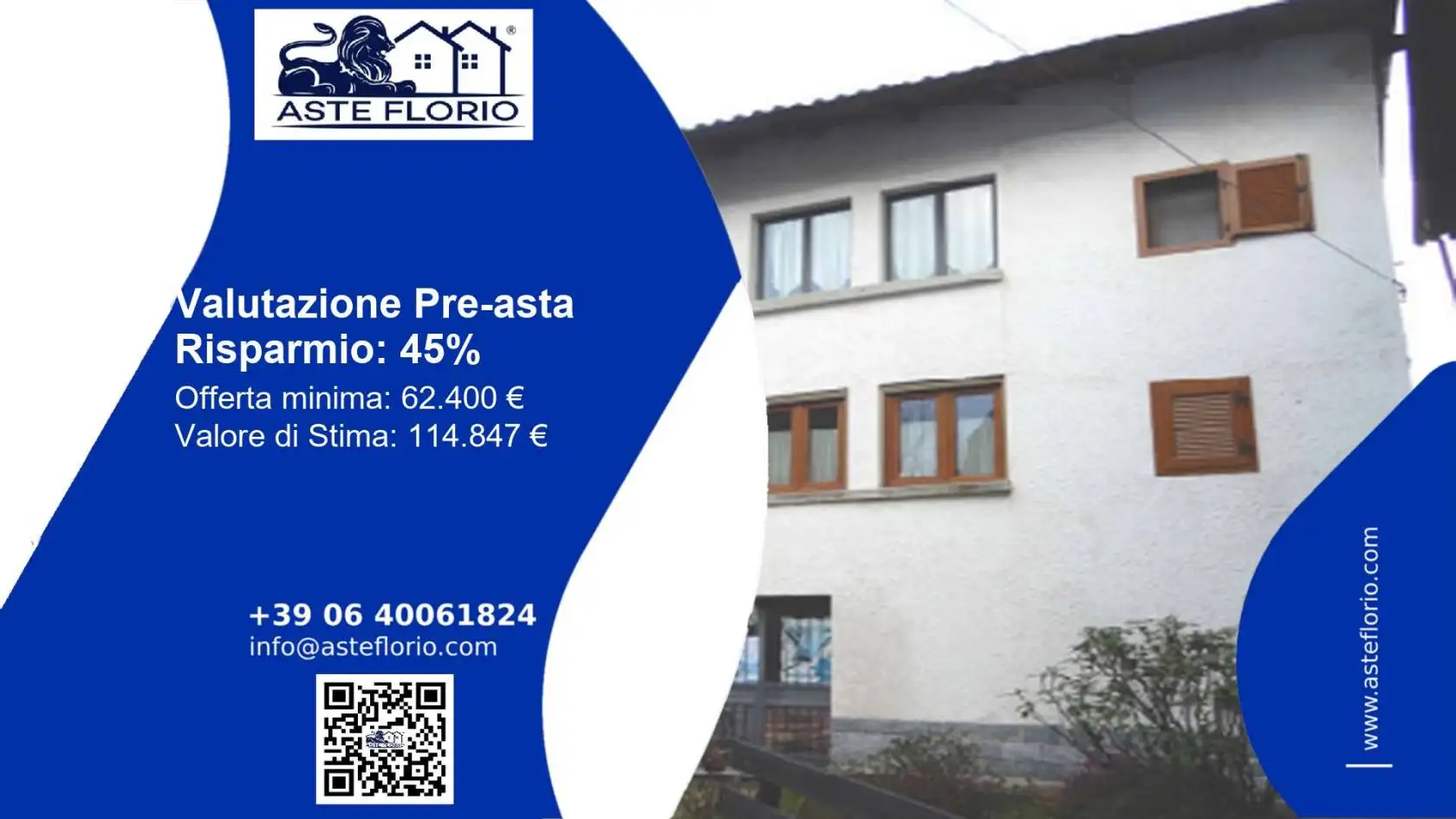 Appartamento in asta a Caprile