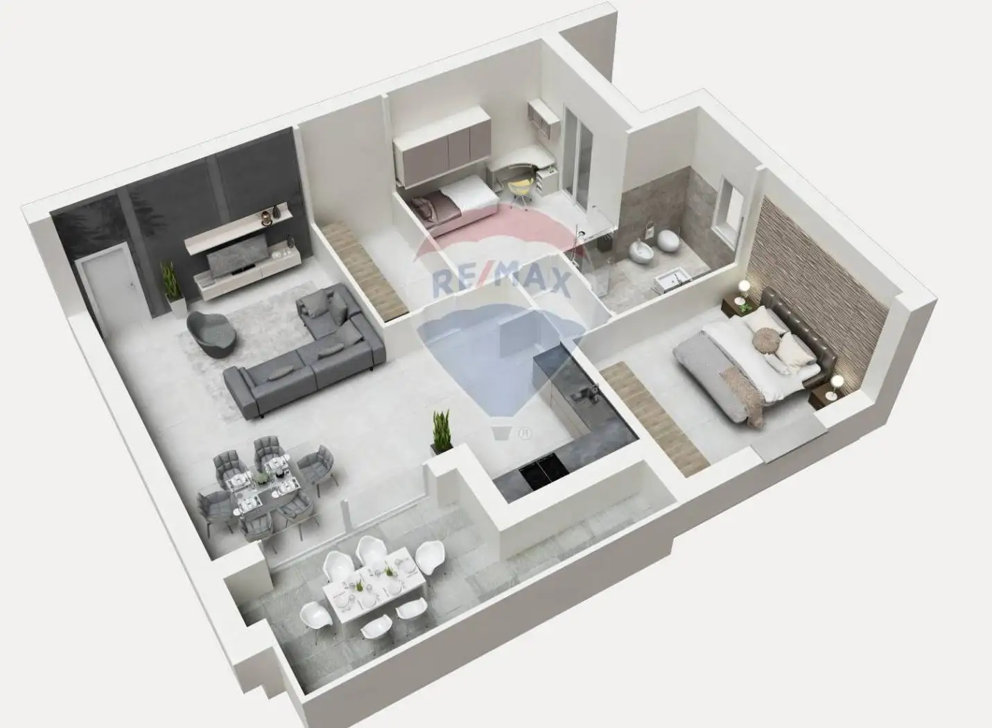 Trilocale nuovo, primo piano, Azzano San Paolo - foto 5