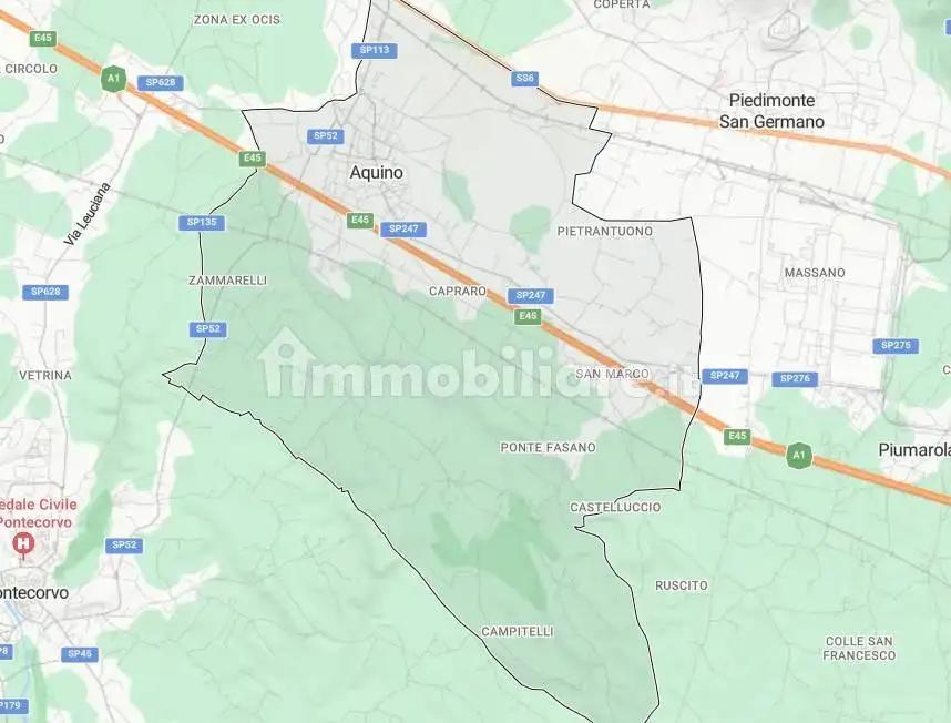 Villa in asta a Aquino