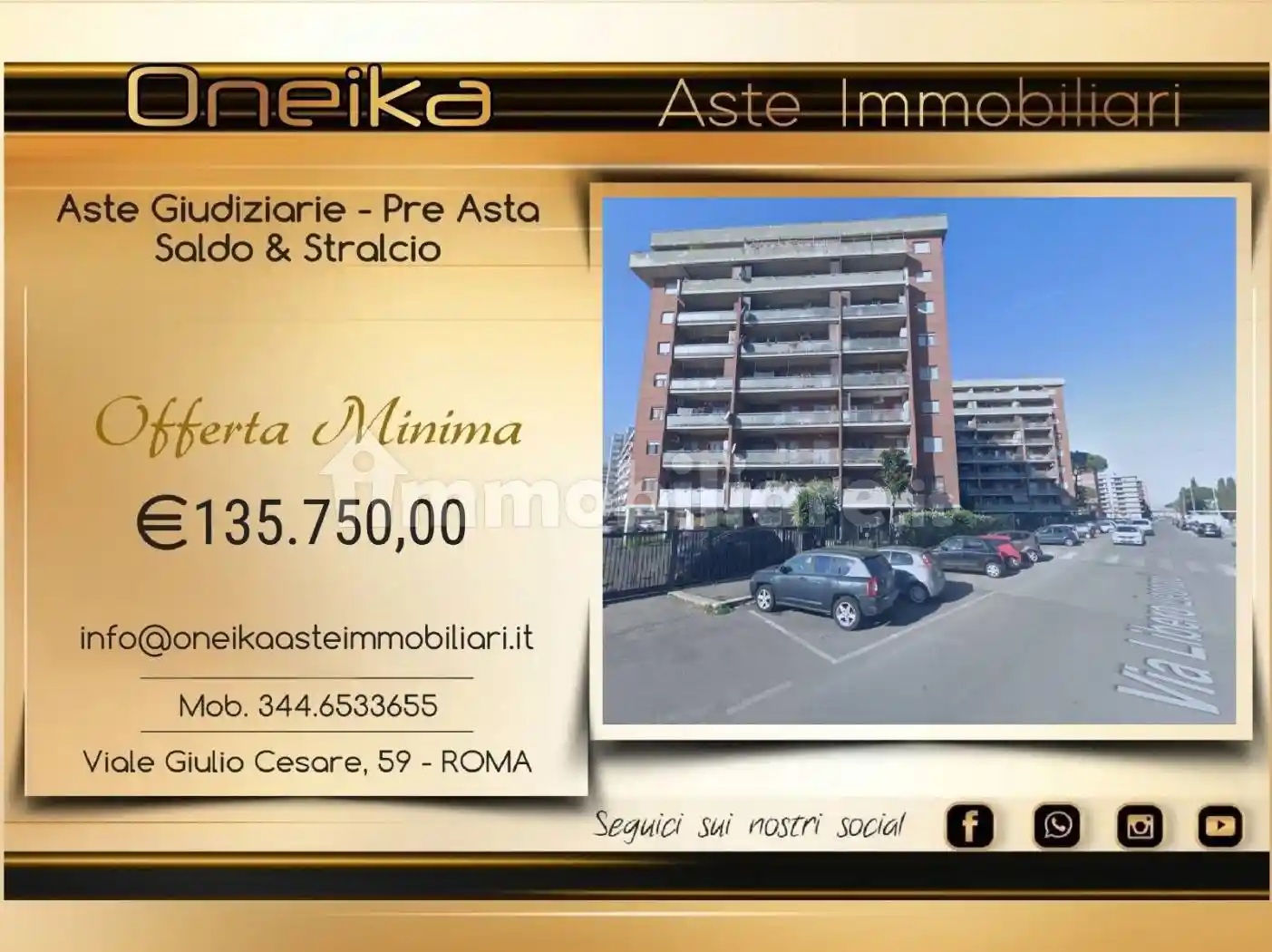 Appartamento in vendita a Roma