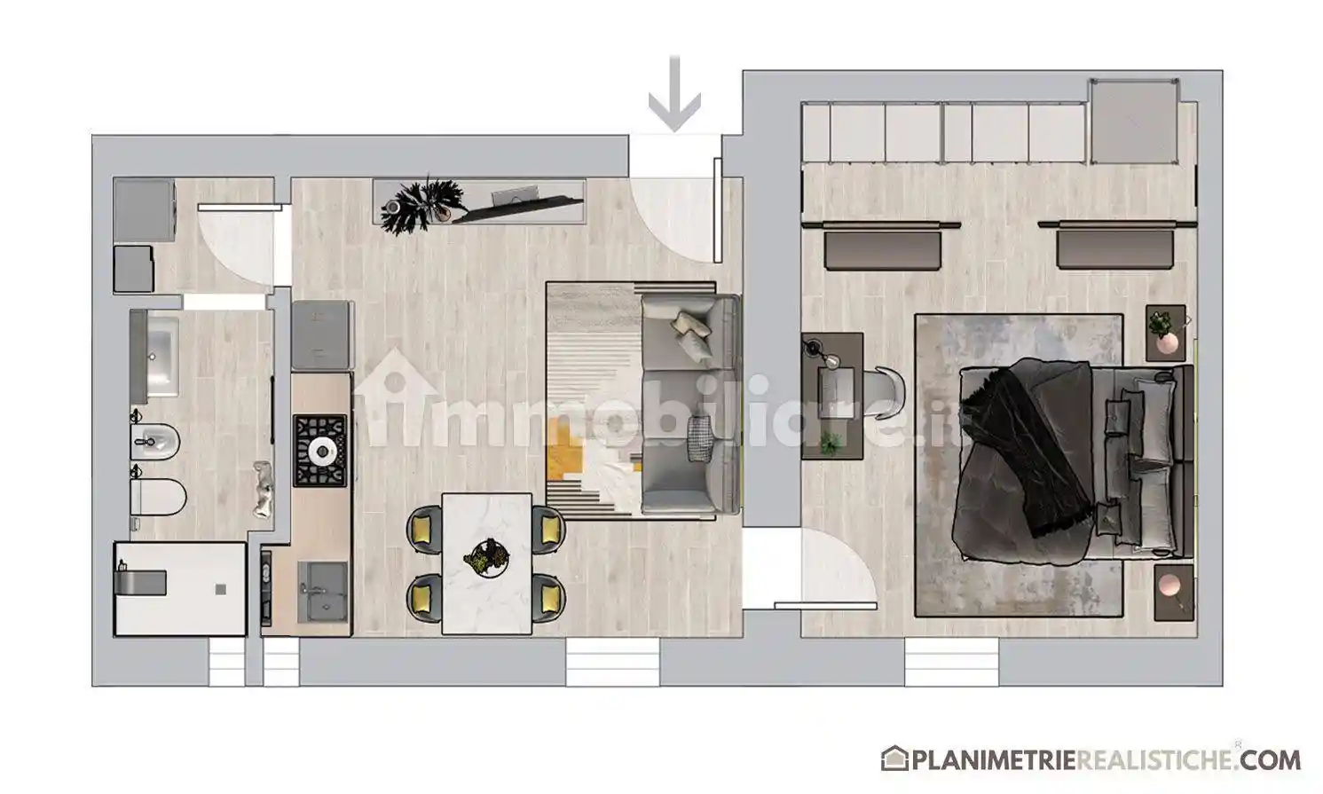 Bilocale via Felice Cavallotti 25, San Carlo - Stazione, Monza - foto 4