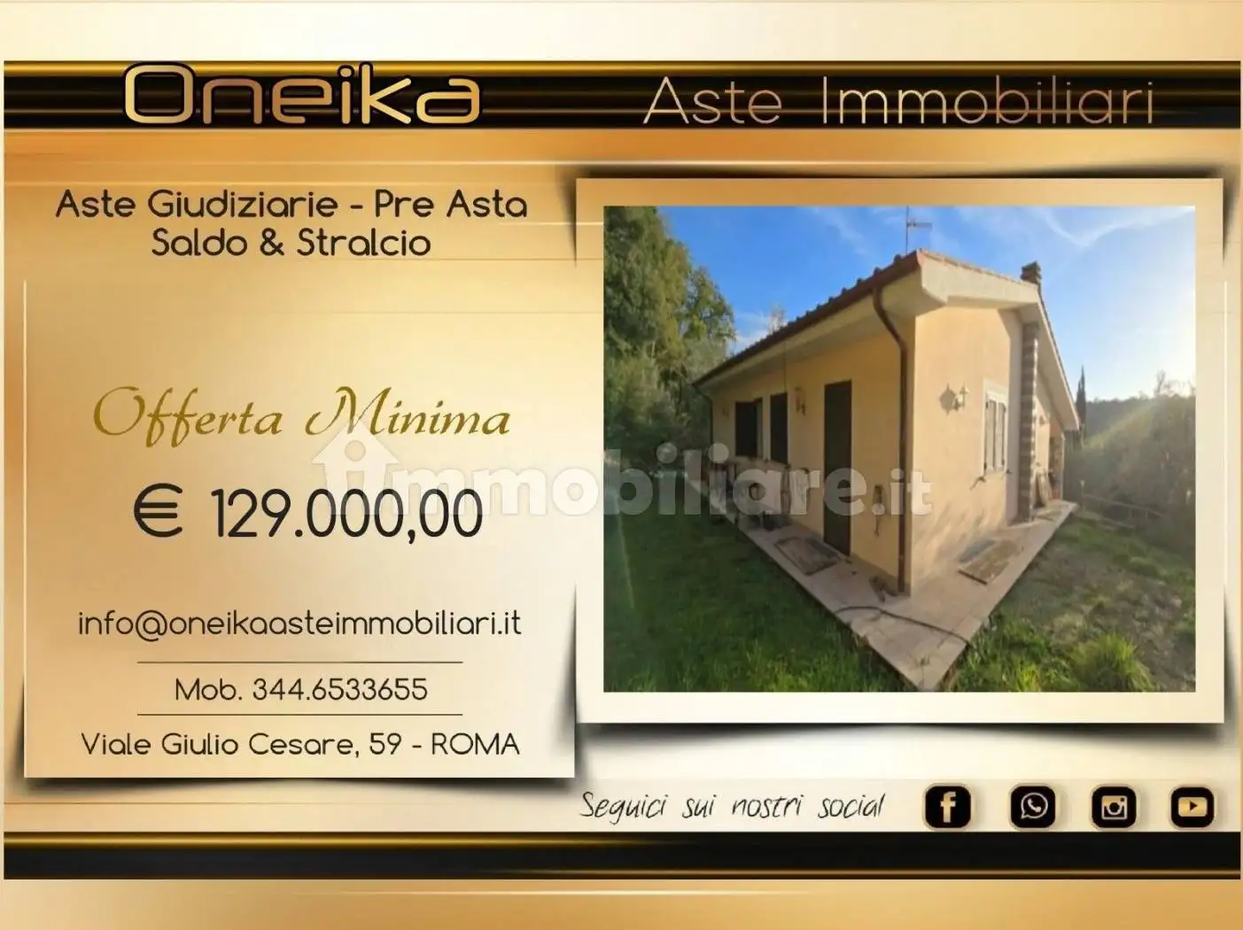 Villa in asta a Scansano